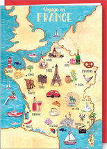 wenskaart code 5 Mila - Frankrijk