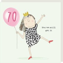 70 jaar - wenskaart rosie made a thing - still got it