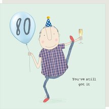 80 jaar - wenskaart rosie made a thing - still got it