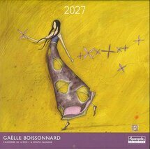 kalender 2026 - 2027 gaelle boissonnard - geel, 16 maanden