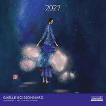 kalender 2026 - 2027 gaelle boissonnard - donkerblauw, 16 maanden