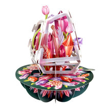 3D kaart - pirouettes cards - kristallen