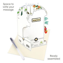 3D kaart - swing cards - botanische tuin