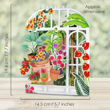 3D kaart - swing cards - botanische tuin