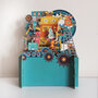 3d pop up kinderkaart - robot