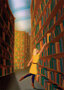 grote kaart a4 hophew studio - bibliotheek boeken