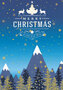 6 luxe kerstkaarten busquets - merry christmas - bergen