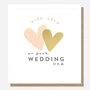 grote trouwkaart caroline gardner - with love on your wedding day
