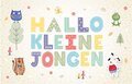 geboortekaartje - hallo kleine jongen