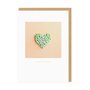 valentijnskaart ohh deer - peas be my valentine