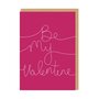 valentijnskaart ohh deer - be my valentine