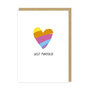 trouwkaart ohh deer - just married!