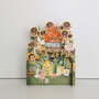 3d pop up kinderkaart - happy birthday - elfjes