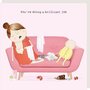 wenskaart rosiemadeathing - brilliant job - moeder en kind