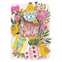 lasergesneden paaskaart -  happy easter