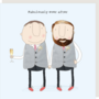 trouwkaart rosiemadeathing - fabulous ever after - 2 mannen