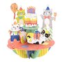 3D kaart - pirouettes cards - verjaardagskatten