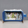3D pop up kerstkaart - message in a bottle - kerstboom versieren