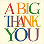 wenskaart woodmansterne emma bridgewater - a big thank you