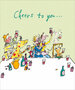 afscheidskaart woodmansterne quentin blake - cheers to you