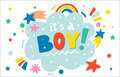geboortekaartje - it's a boy