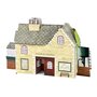 3D kaart - station met locomotief