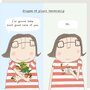 wenskaart rosie made a thing - babble - stages of plant ownership