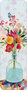 boekenlegger jehanne weyman - vaas met bloemen