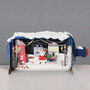 3D pop up kerstkaart - message in a bottle - kerstman met cadeaus