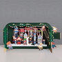 3D pop up kerstkaart - message in a bottle - christmas factory