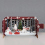3D pop up kerstkaart - message in a bottle - ijsberen bij kerstboom