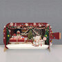 3D pop up kerstkaart - message in a bottle - trein met cadeaus