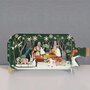 3D pop up kerstkaart - message in a bottle - pinguïns met cadeaus