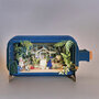 3D pop up wenskaart  - message in a bottle - plantenkas