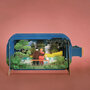 3D pop up wenskaart  - message in a bottle - stel bij meer