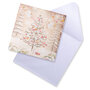 12 kerstkaarten noel tatt - merry christmas and a happy new year - kerstboom