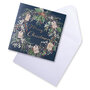 8 luxe kerstkaarten noel tatt - wishing you a merry christmas and a happy new year - kerstkrans muziek