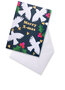 8 kerstkaarten - merry x-mas - duiven