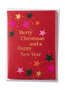 8 kerstkaarten - merry christmas and a happy new year