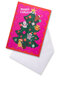 8 kerstkaarten - merry christmas - katten in kerstboom