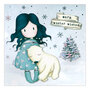luxe kerstkaart Gorjuss - warm winter wishes - ijsbeer