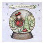 luxe kerstkaart Gorjuss - sprinkles of christmas magic - kerstbol