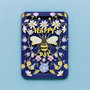 lasergesneden wenskaart blossom - happy bee day - bij