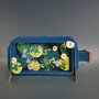 3D pop up wenskaart  - message in a bottle - kikkers