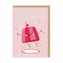 wenskaart ohh deer - wobbly in the knees for you, valentine