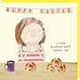 paaskaart rosiemadeathing - happy easter - I like big buns