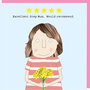 wenskaart rosie made a thing - five star step mum