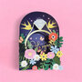 lasergesneden wenskaart blossom - ring - you are engaged - verloofd verloving