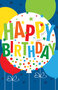 verjaardagskaart - happy birthday - ballonnen