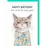 verjaardagskaart rosie made a thing - tipp top - happy birthday - kat